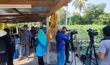 RAKAMAN RANCANGAN AGROTEK DI KEBUN KG BENTAN, PEKAN